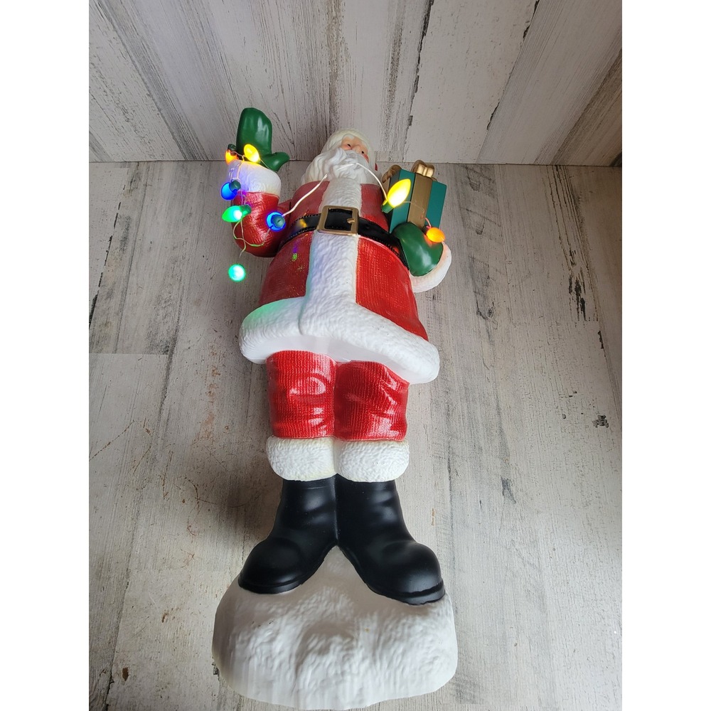 PAC santa claus unique string light gift Xmas home decor figure tabletop